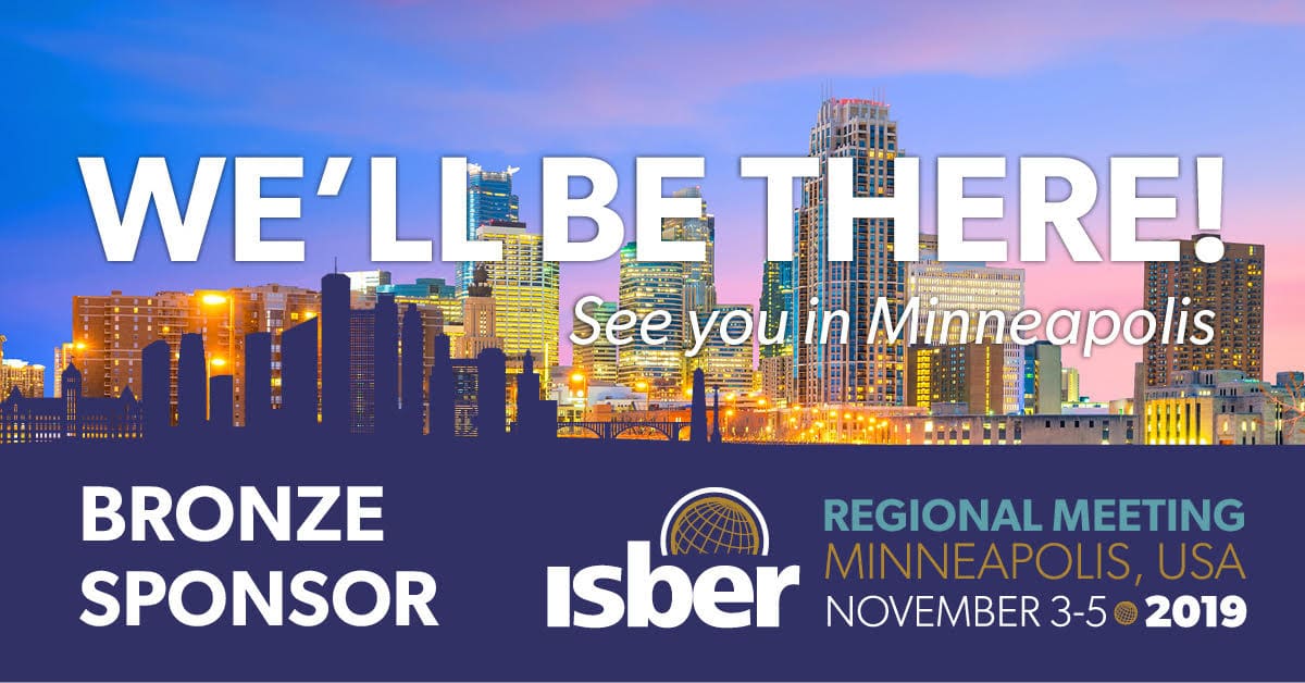 ISBER 2019 event logo